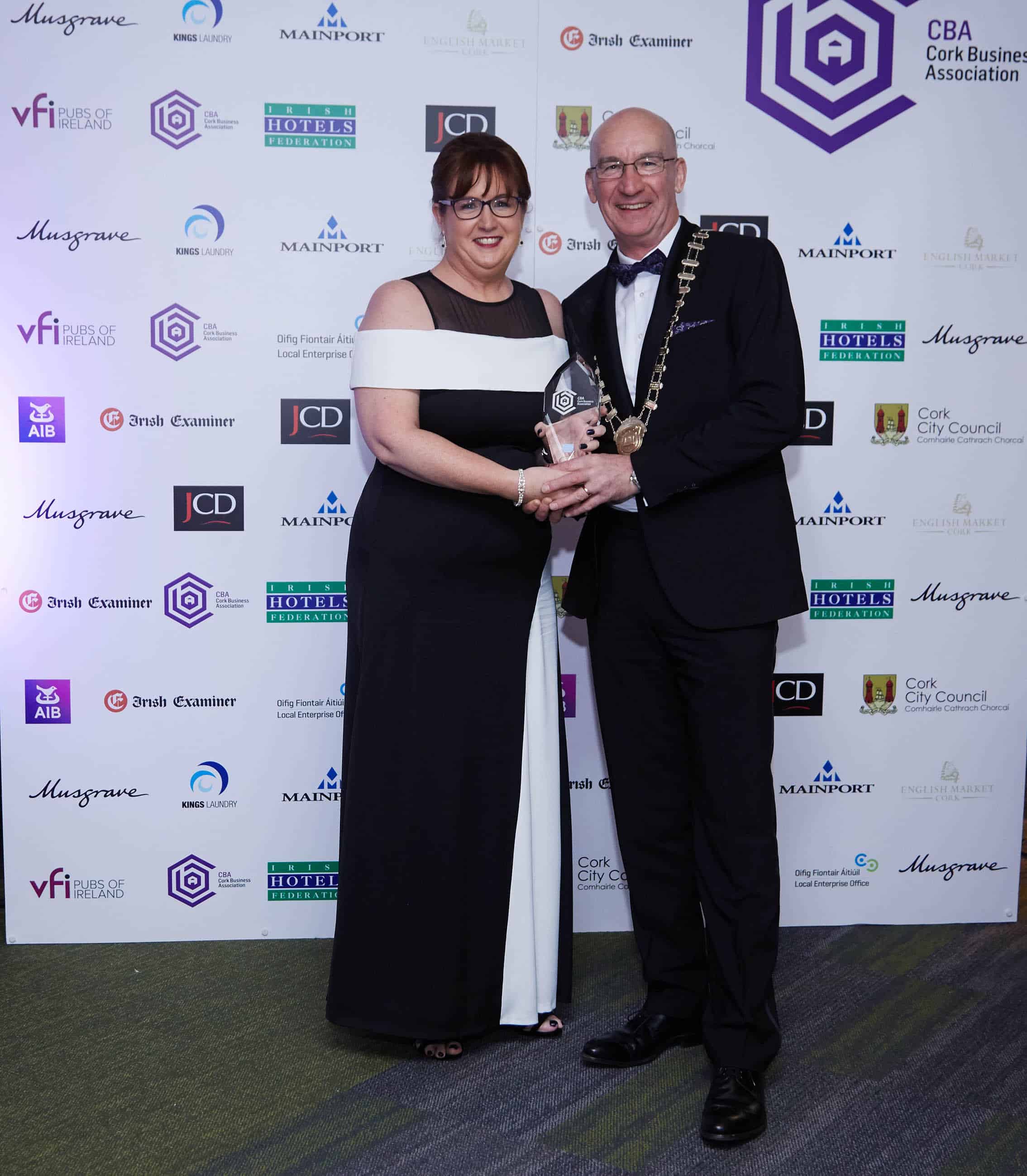 AM O’Sullivan PR awarded Best Professional Services Business at Cork Business Association Awards 2017