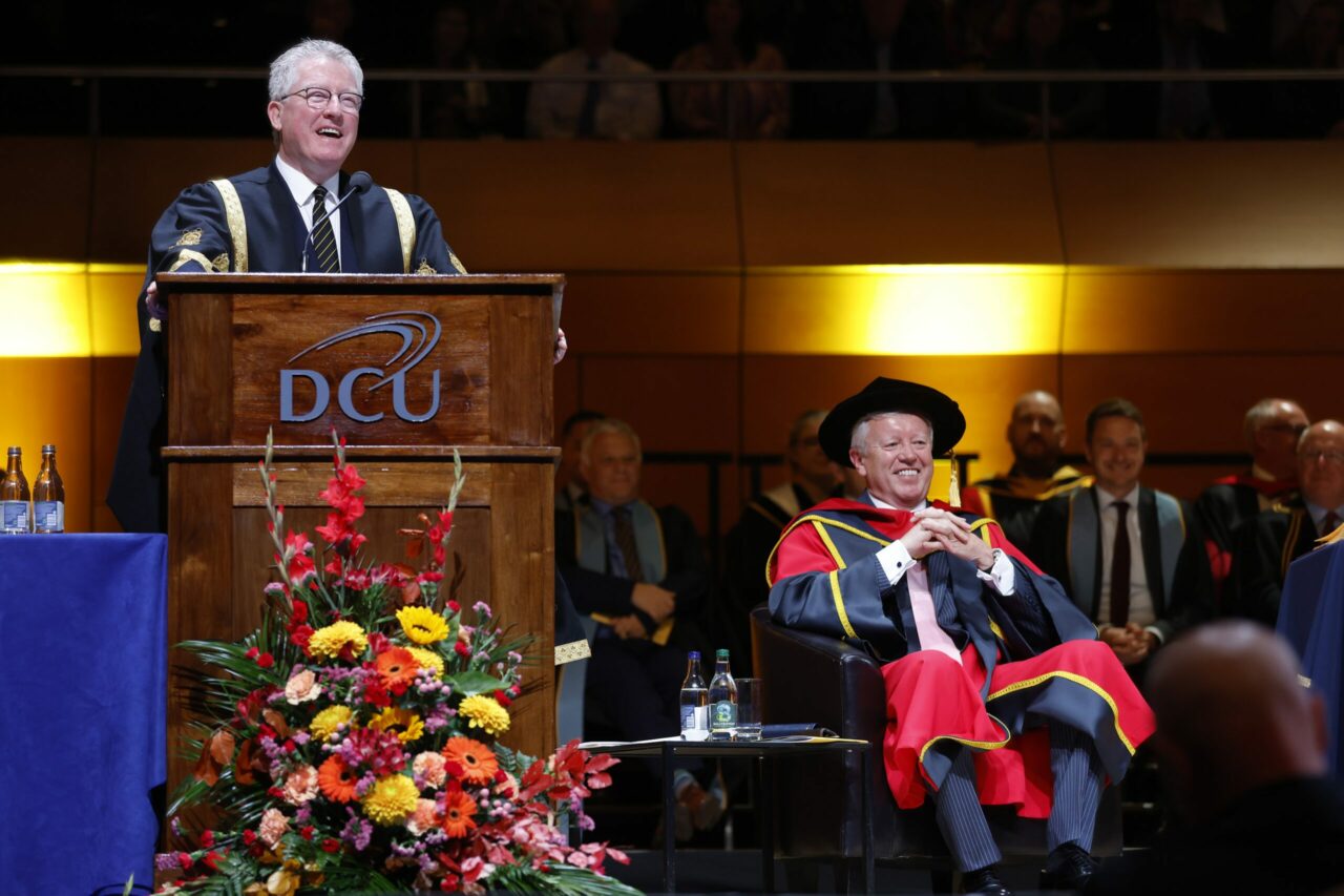 DCU Awards Public Relations Leader Honorary Doctorate