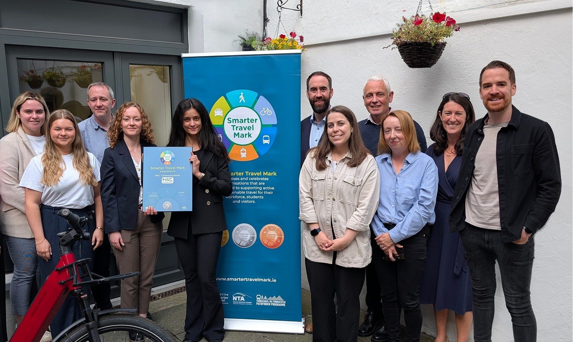MKC Communications Awarded Smarter Travel Mark
