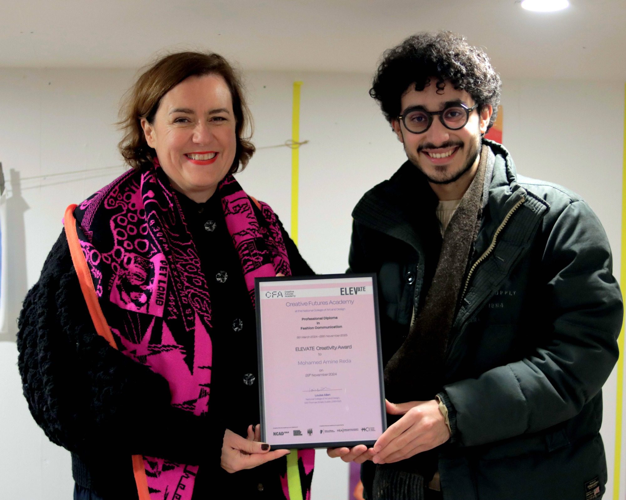 ELEVATE PR Sponsors Fashion Communication Student